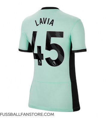 Chelsea Romeo Lavia #45 Replik 3rd trikot Damen 2023-24 Kurzarm